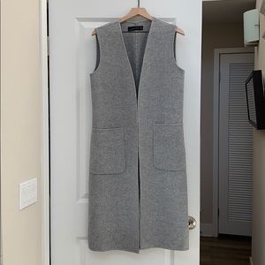 Gray handmade vest